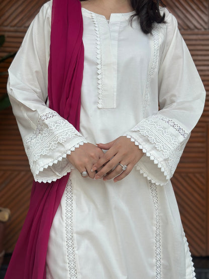 3-Piece Premium Lawn Stitched Suit-288