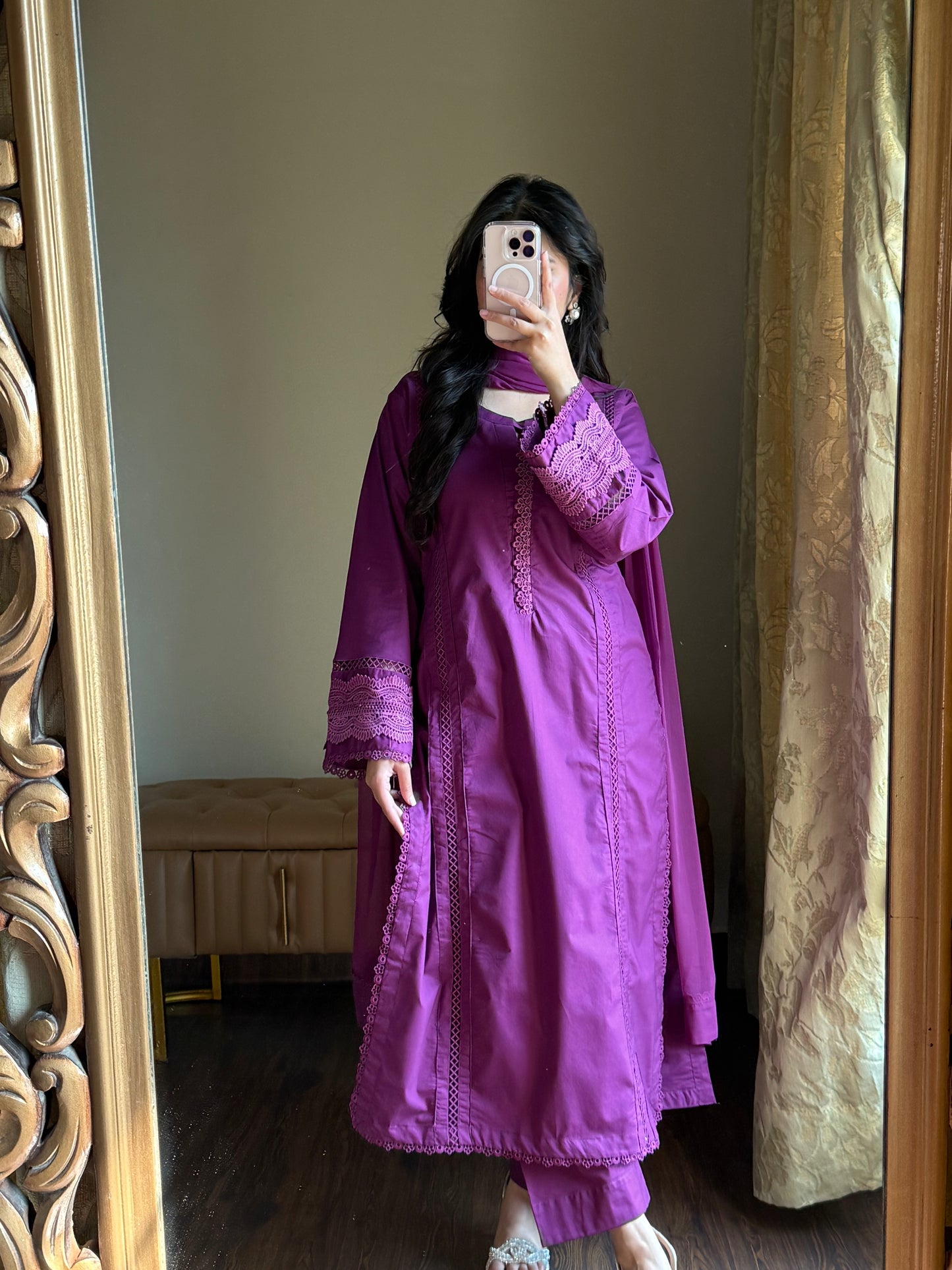 3-Piece Premium Lawn Stitched Suit-247