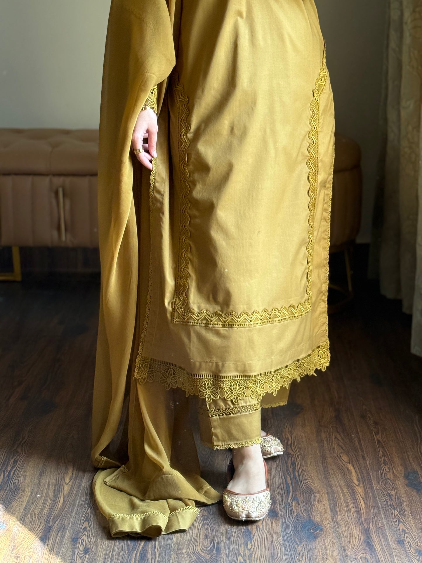 3-Piece Premium Lawn Stitched Suit-246