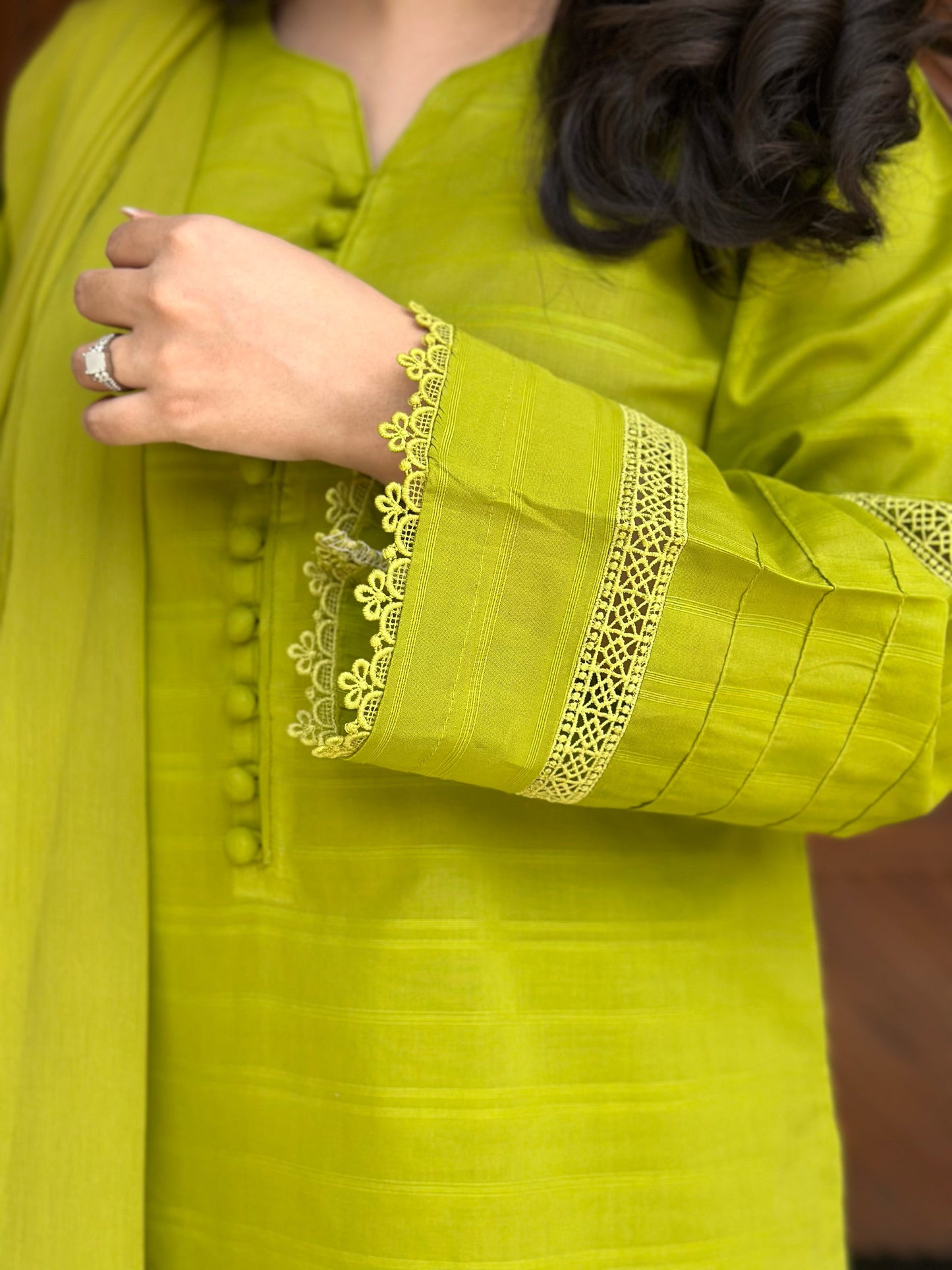 3-Piece Premium Lawn Stitched Suit-293