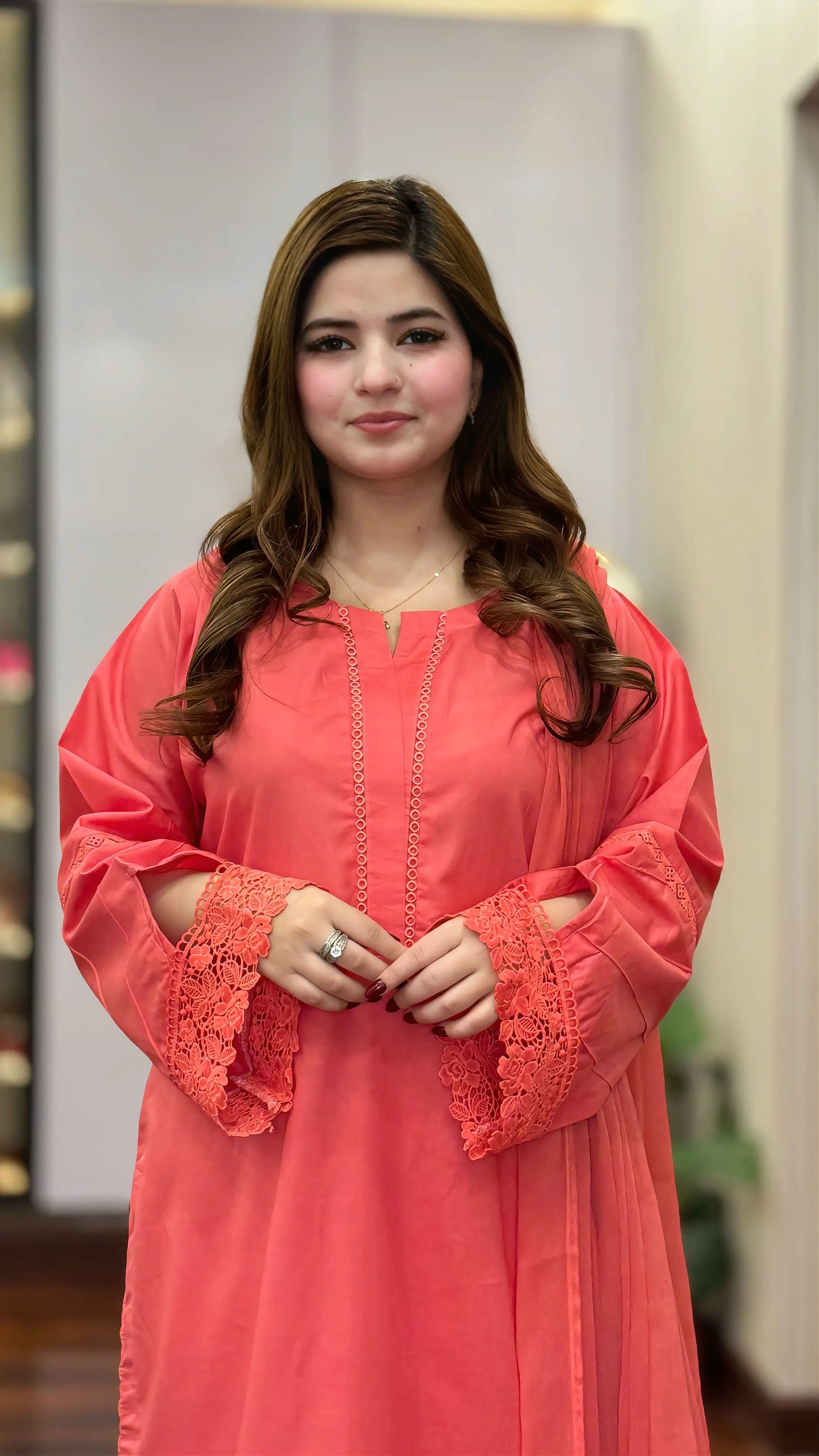 3-Piece Premium Lawn Stitched Suit-286