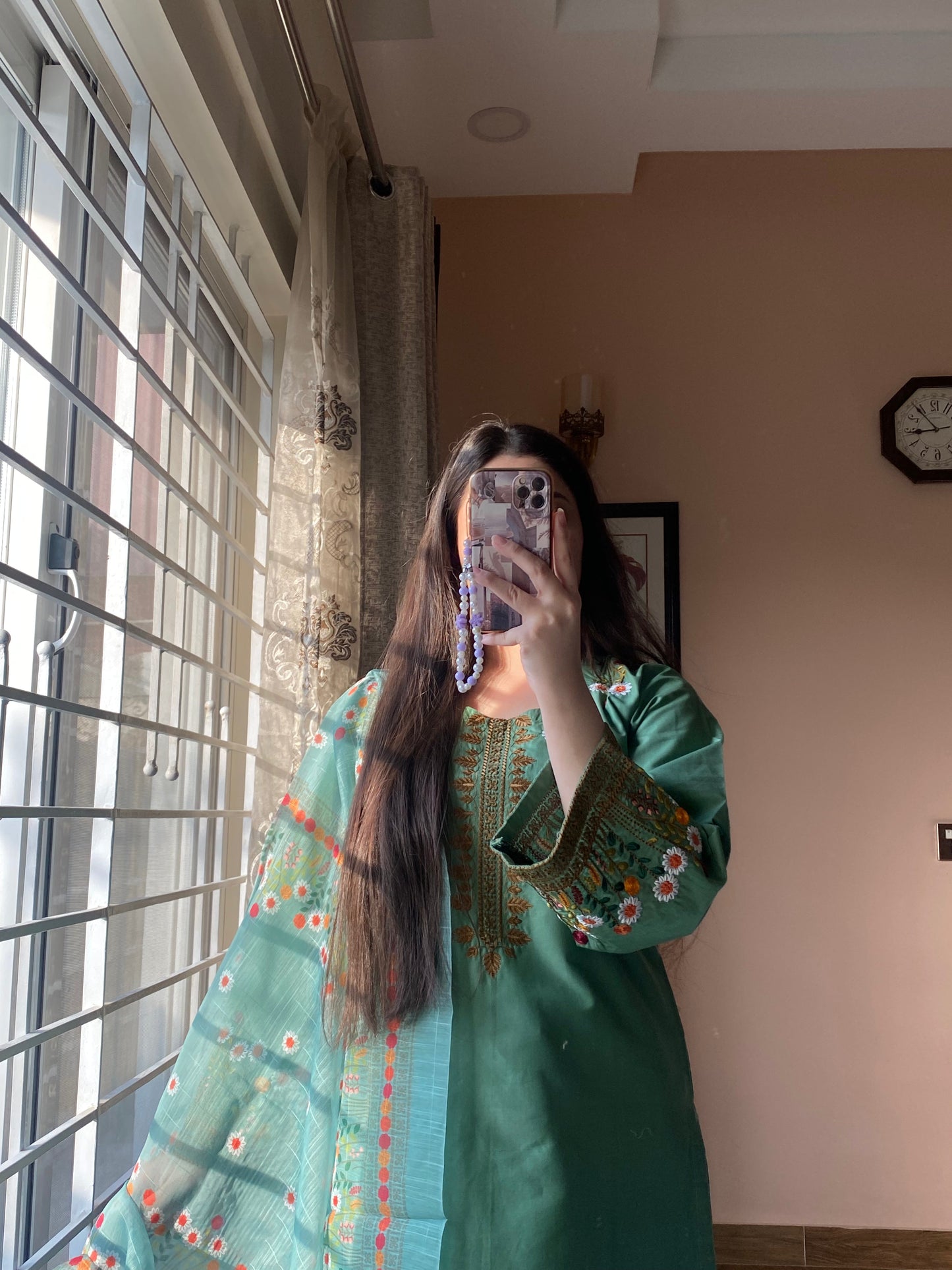 3-Piece Embroidered Lawn Stitched Dress-115