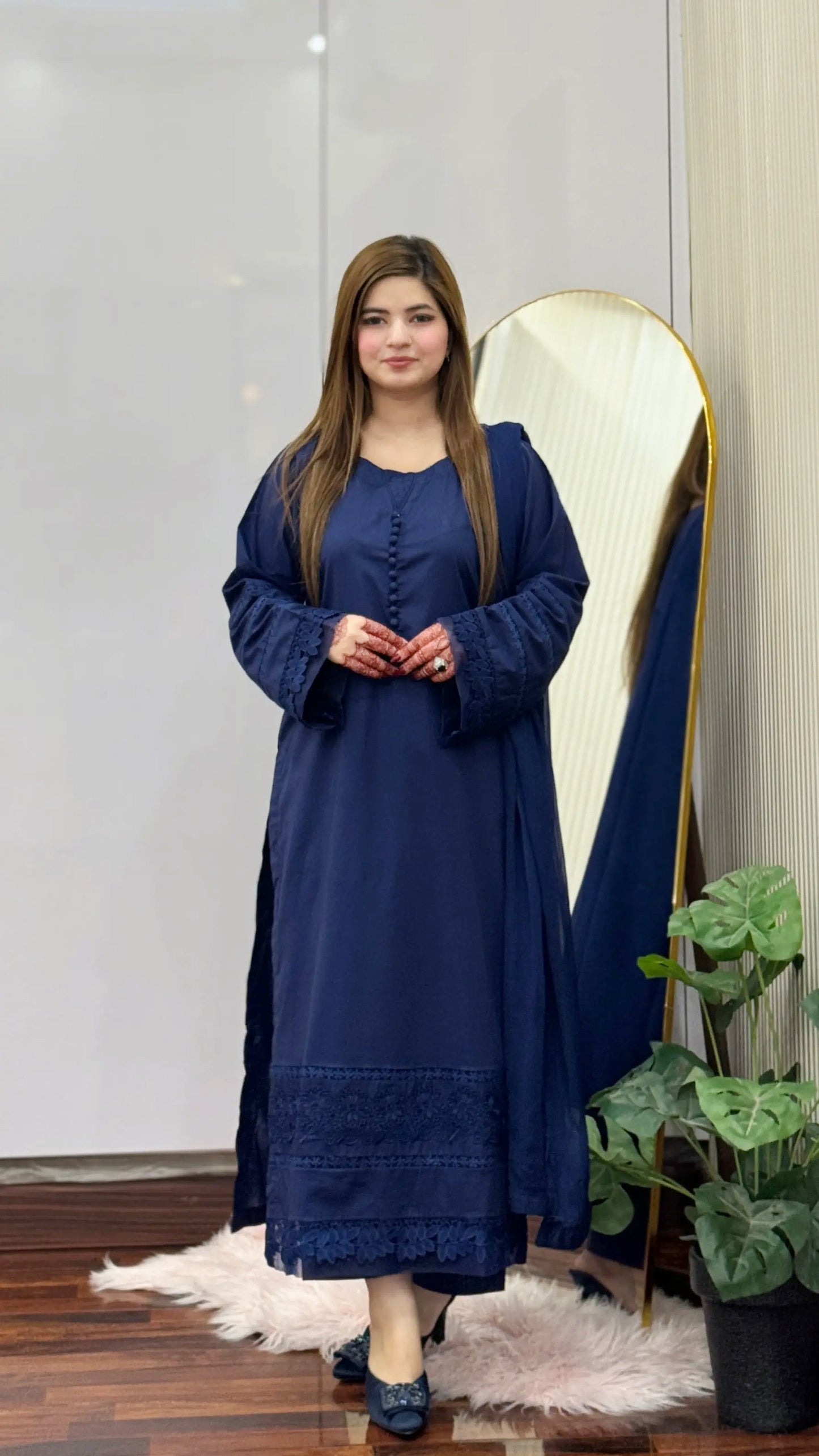 3-Piece Premium Lawn Stitched Suit-290