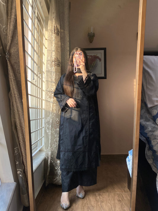 3-Piece Premium Lawn Stitched Suit-229