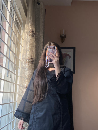 3-Piece Premium Lawn Stitched Suit-229