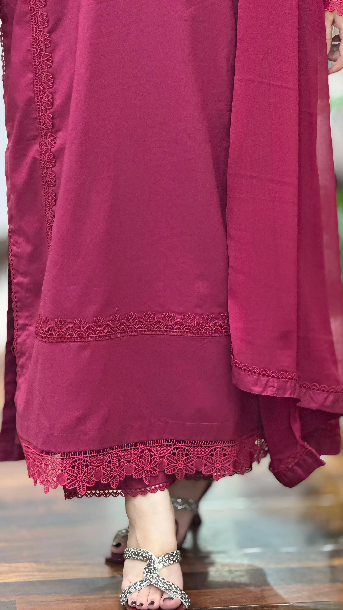 3-Piece Premium Lawn Stitched Suit-276