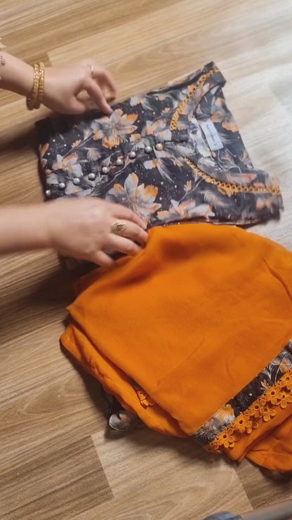 3-Piece Dobby Lawn Stitched Dress - 253