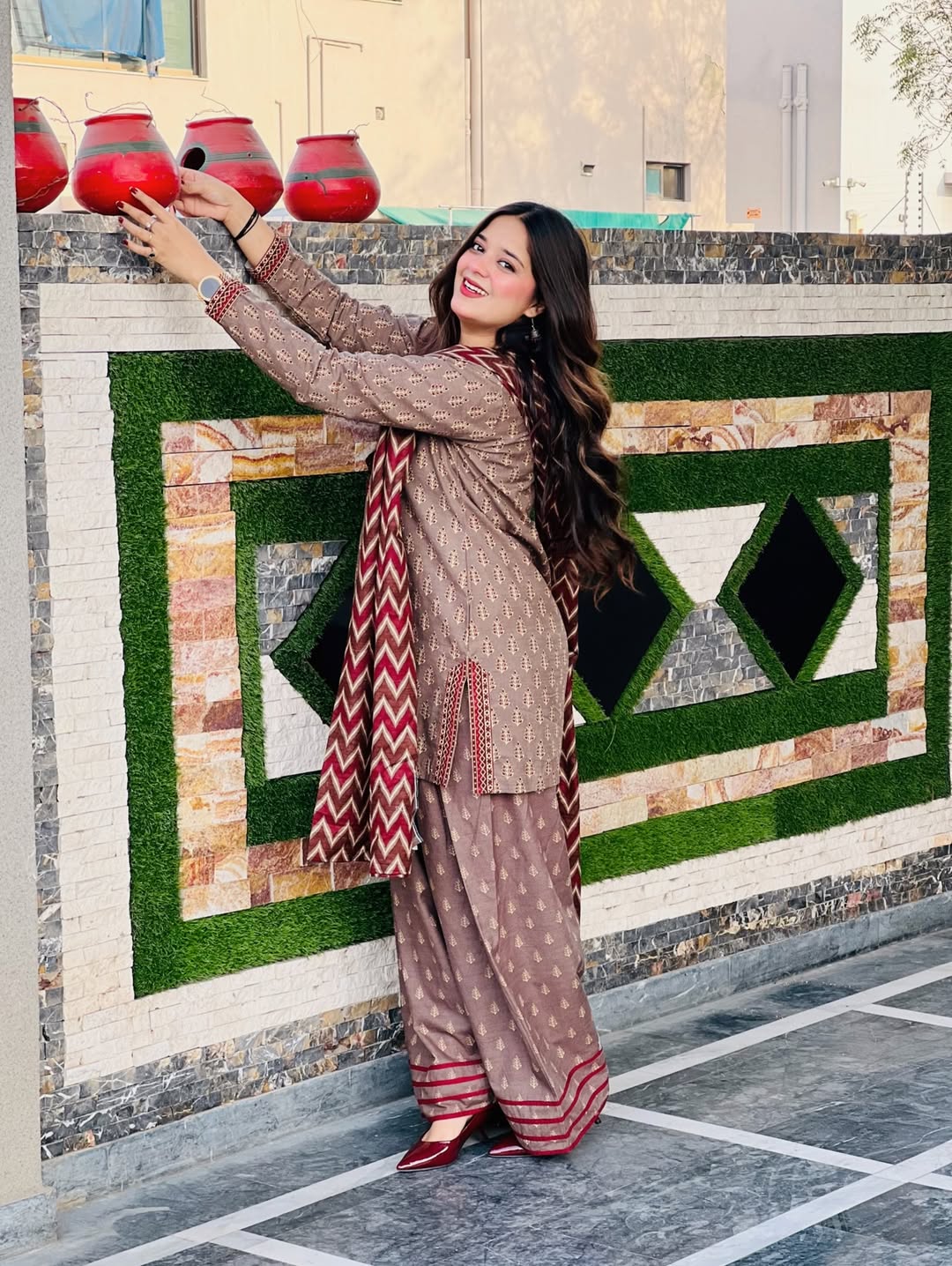 3-Piece Premium Lawn Stitched Dress-240